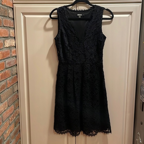 black sheer lace dress Aleda Detail Strapless Maxi Sleeve_Short Assorted Brands Solid Black Color:Papaya